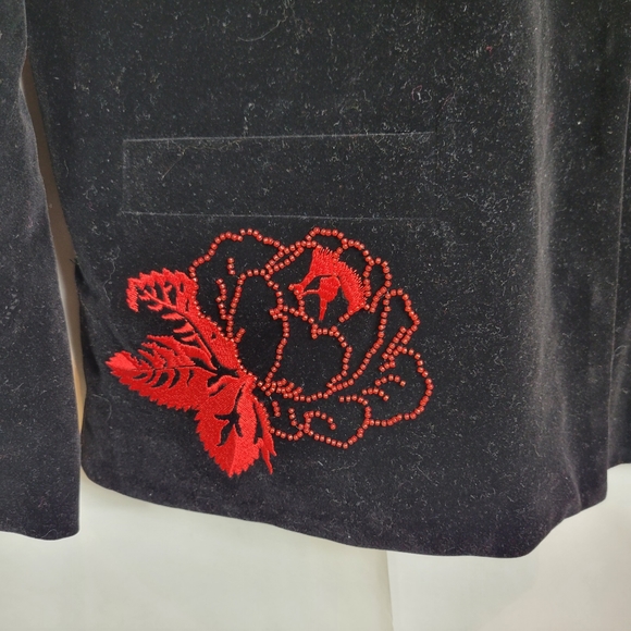 Ganni velvet blazer - Picture 6 of 9